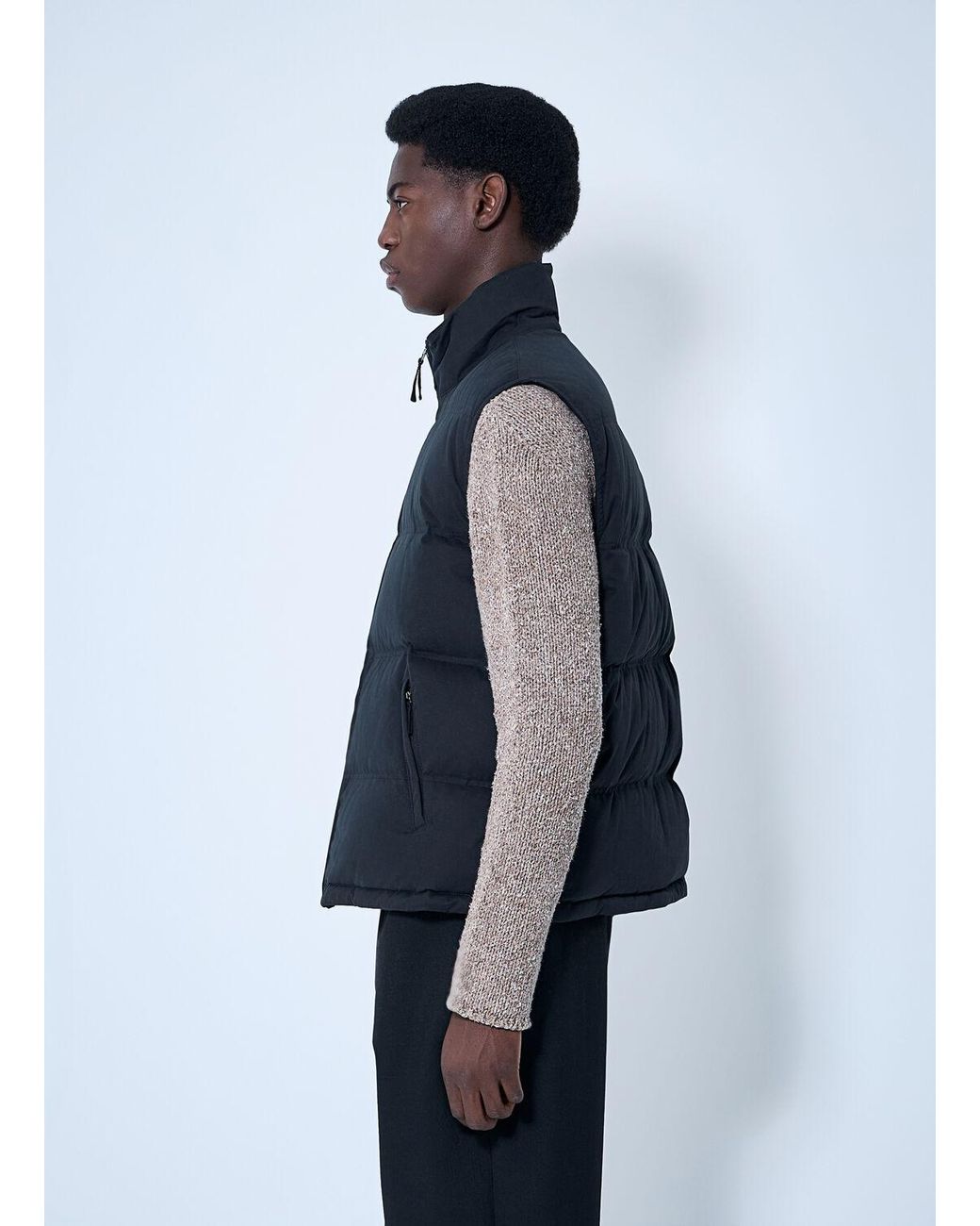 The Row Blue Gettler Reversible Down Vest for men