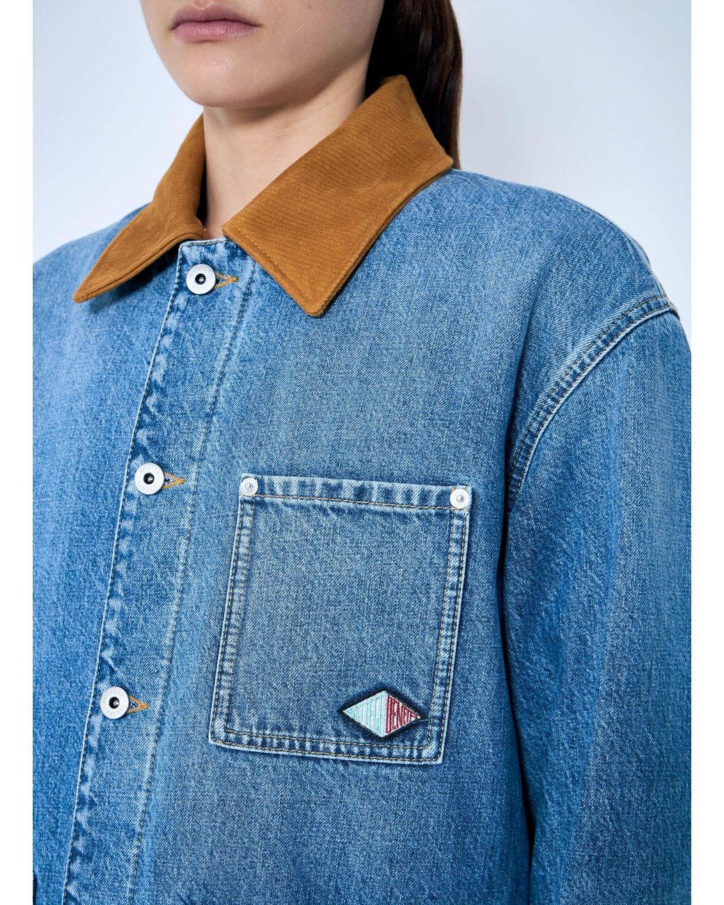 Bottega Veneta Blue Vintage Denim Jacket