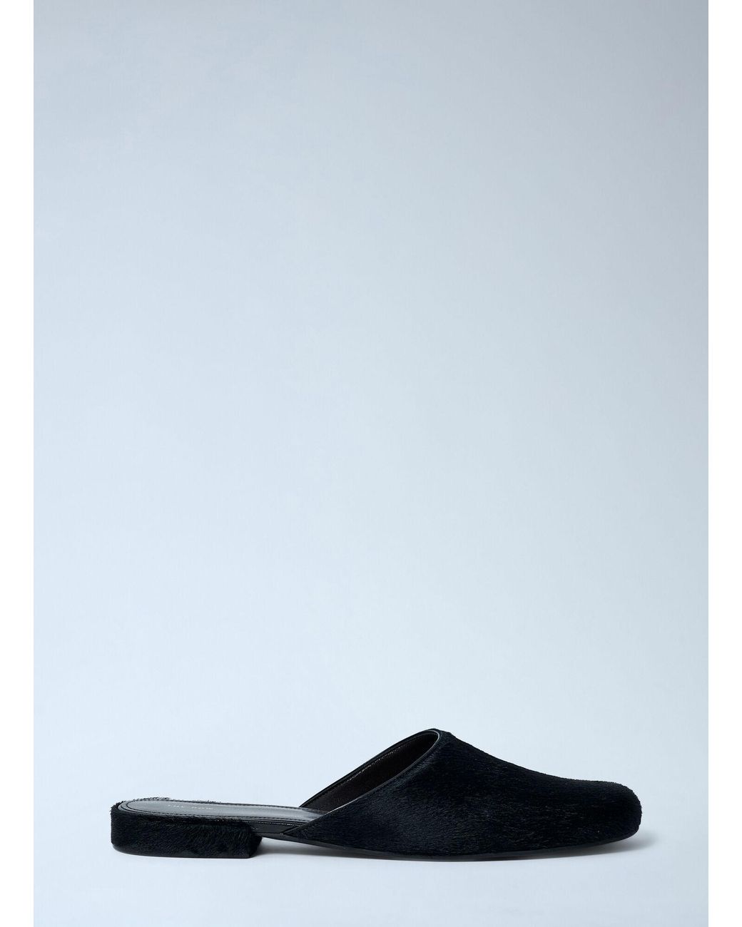 The Row Black Penelope Mules