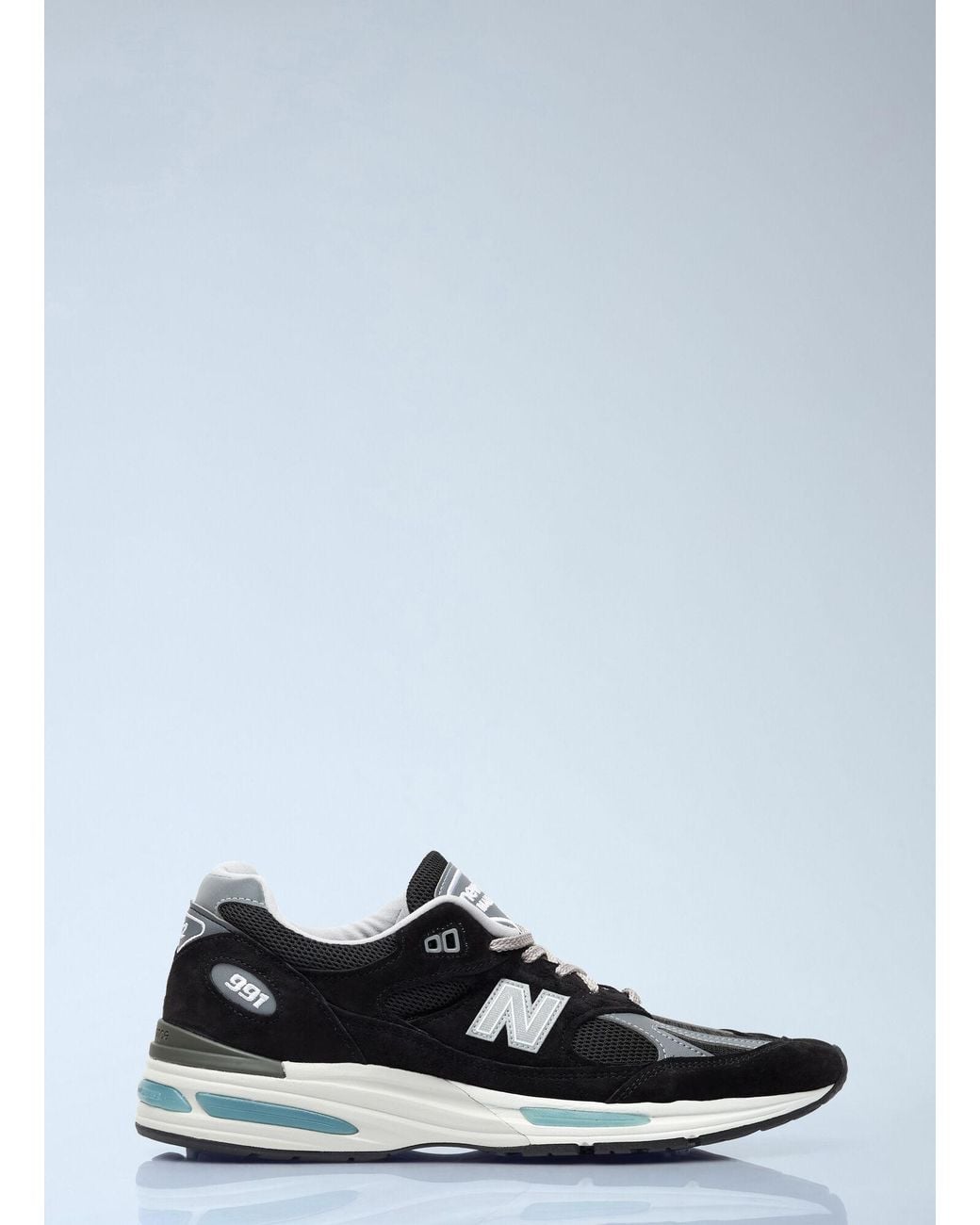 New Balance White 991 Sneakers