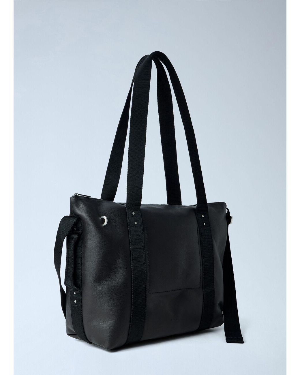 Rick Owens Black Tower Trolley Bag for men