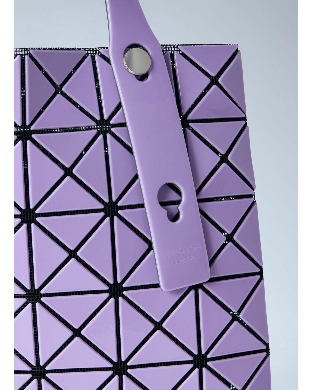 Issey Miyake Purple Prism Gloss Tote Bag