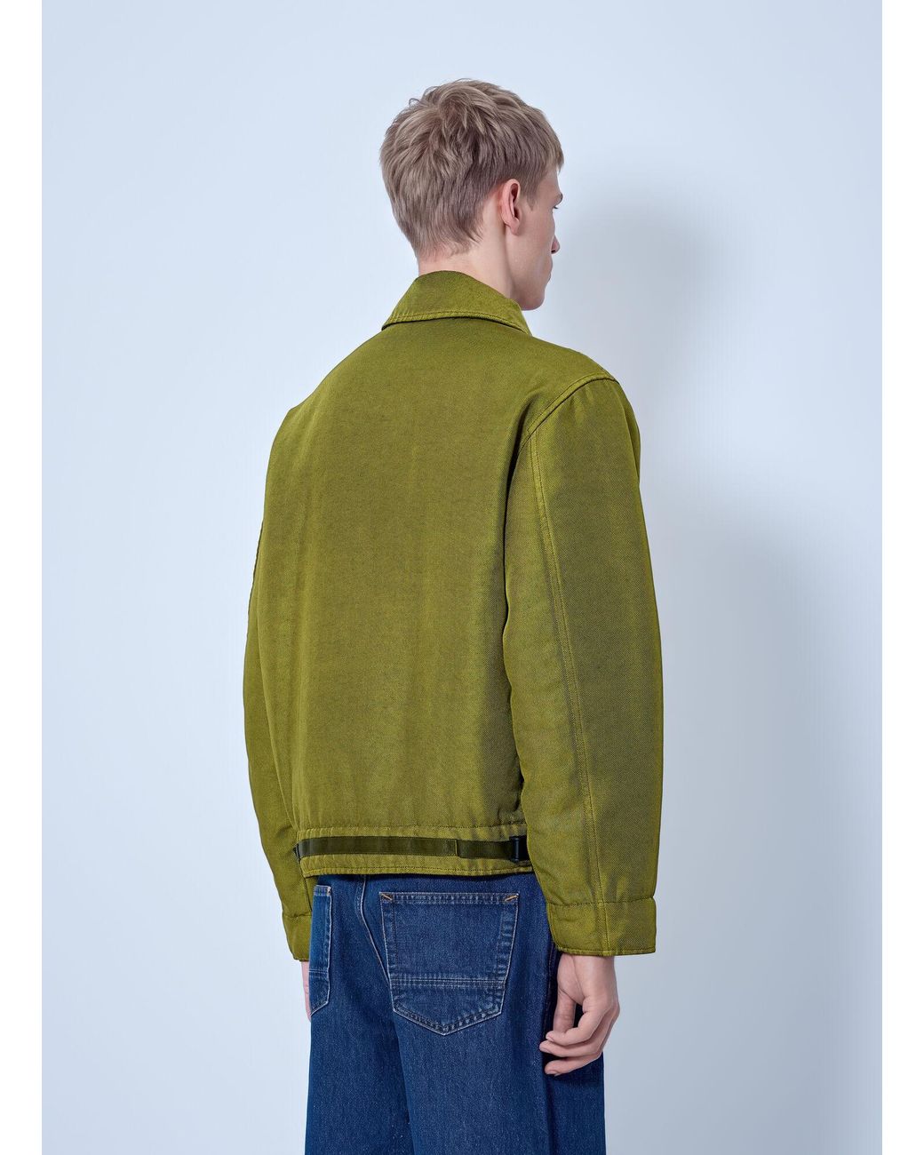 Stone Island Green Utility Field Jacket for men