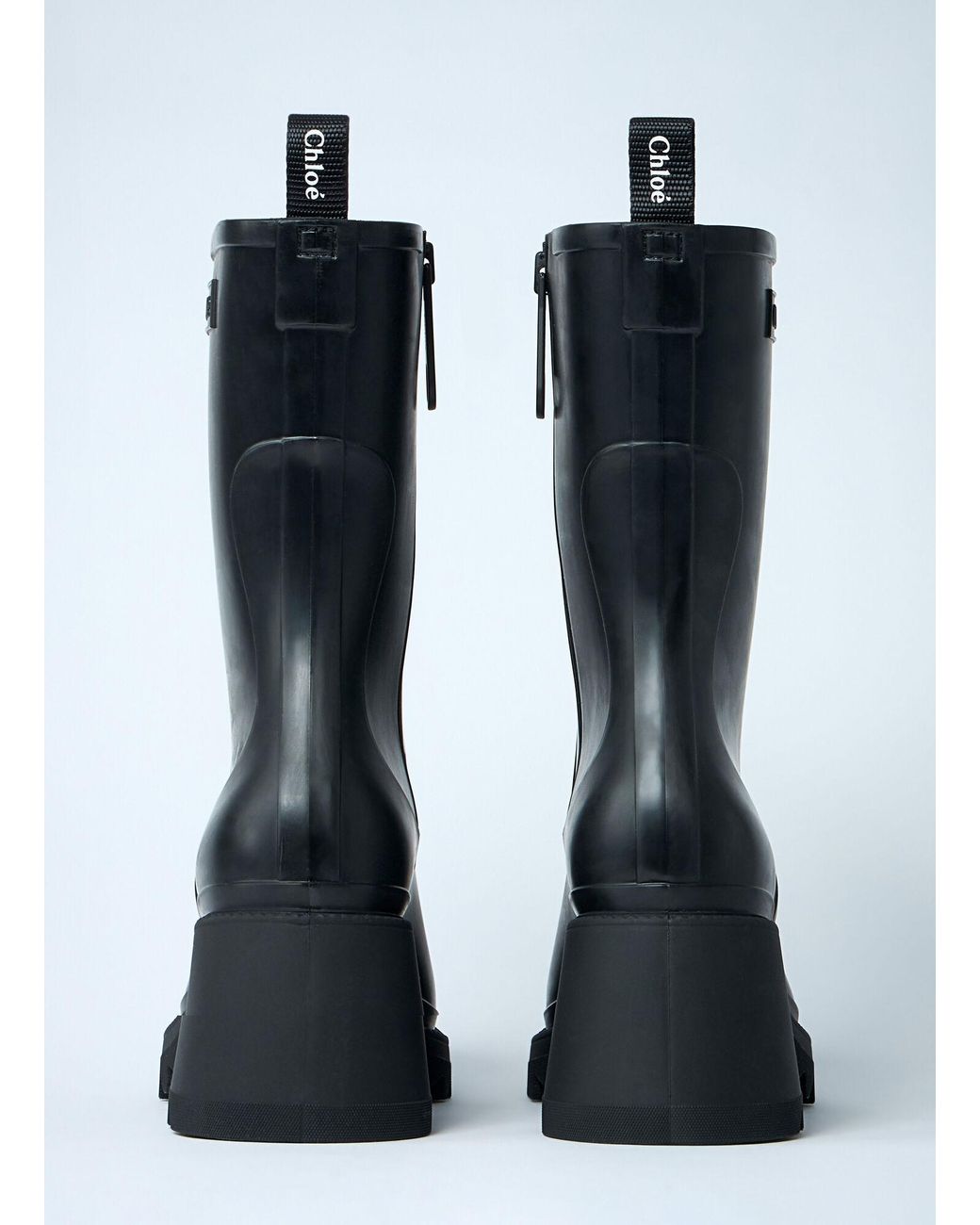 Chloé Blue Chloã Betty Rain Boots
