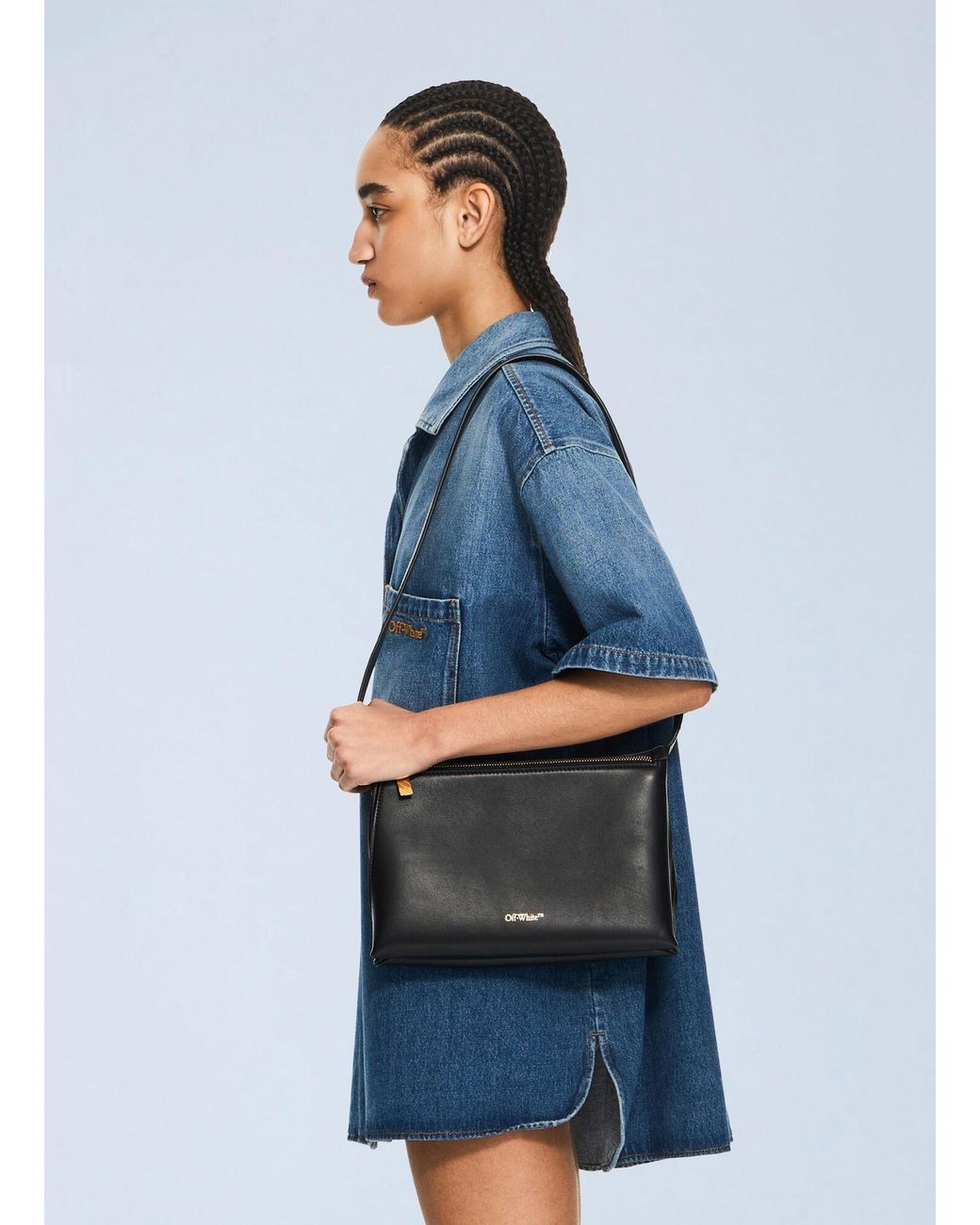 Off-White c/o Virgil Abloh Blue Sandbag 404