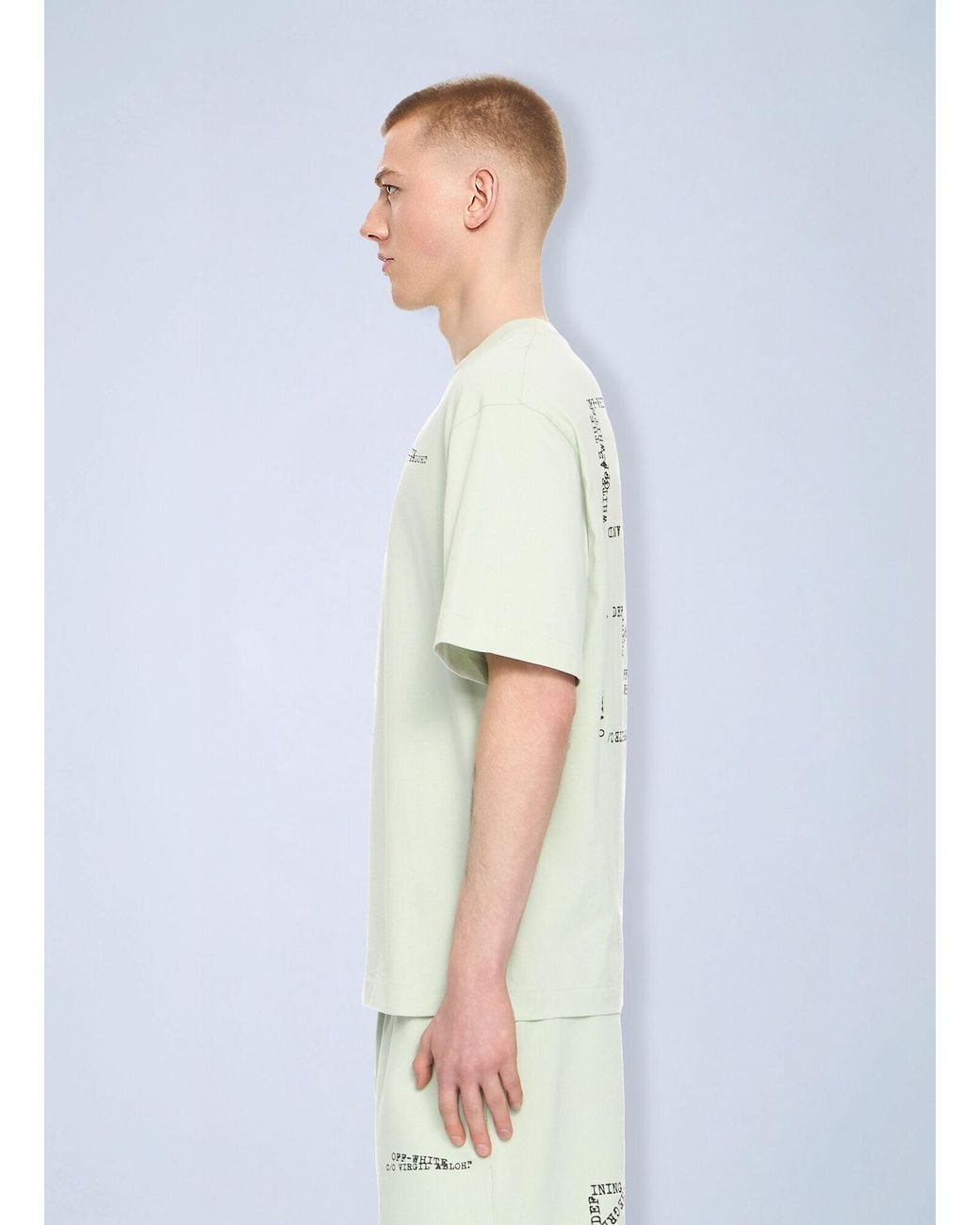 Off-White c/o Virgil Abloh White Type Arrow Skate T-Shirt for men
