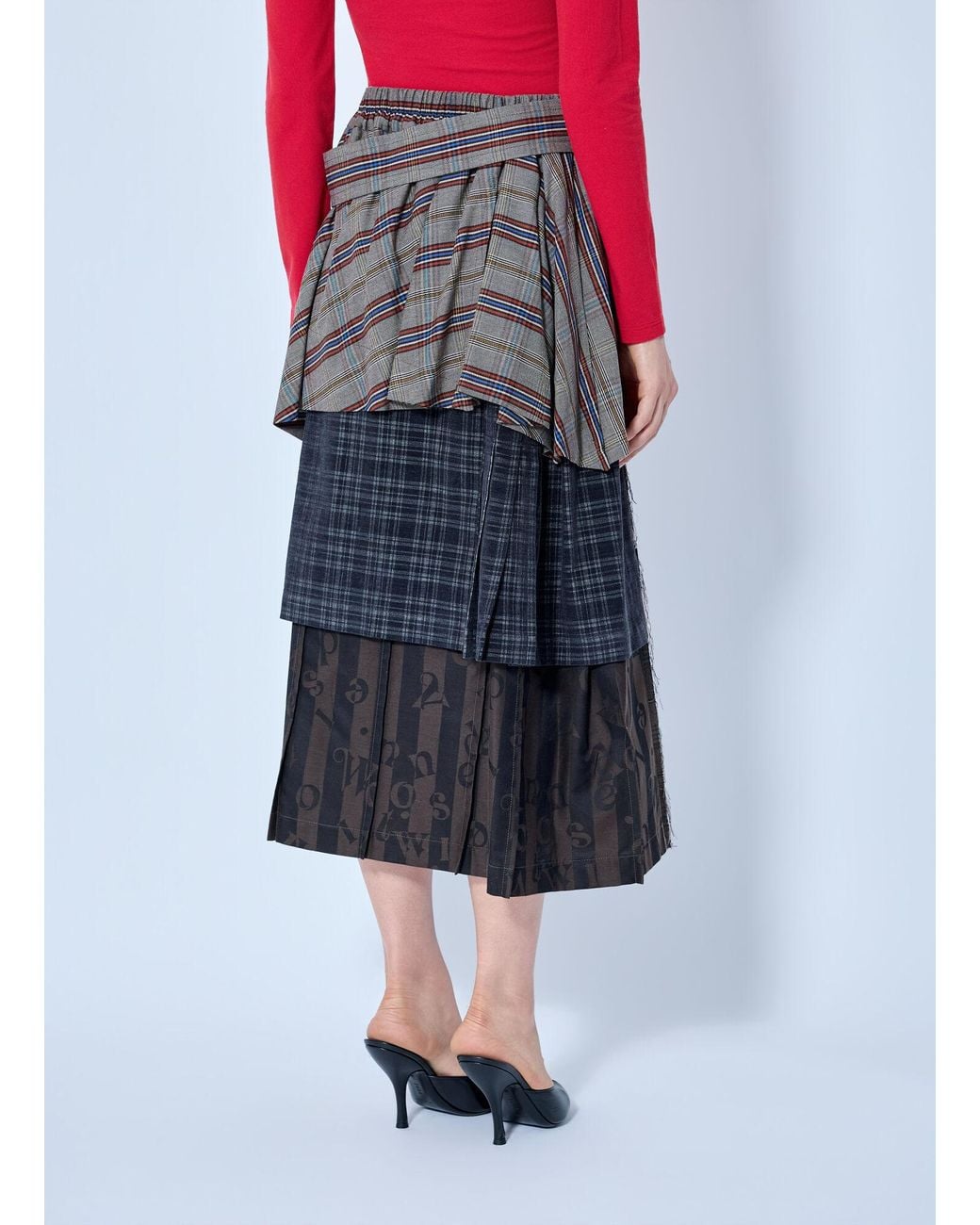 Vivienne Westwood Natural Long Meghan Kilt