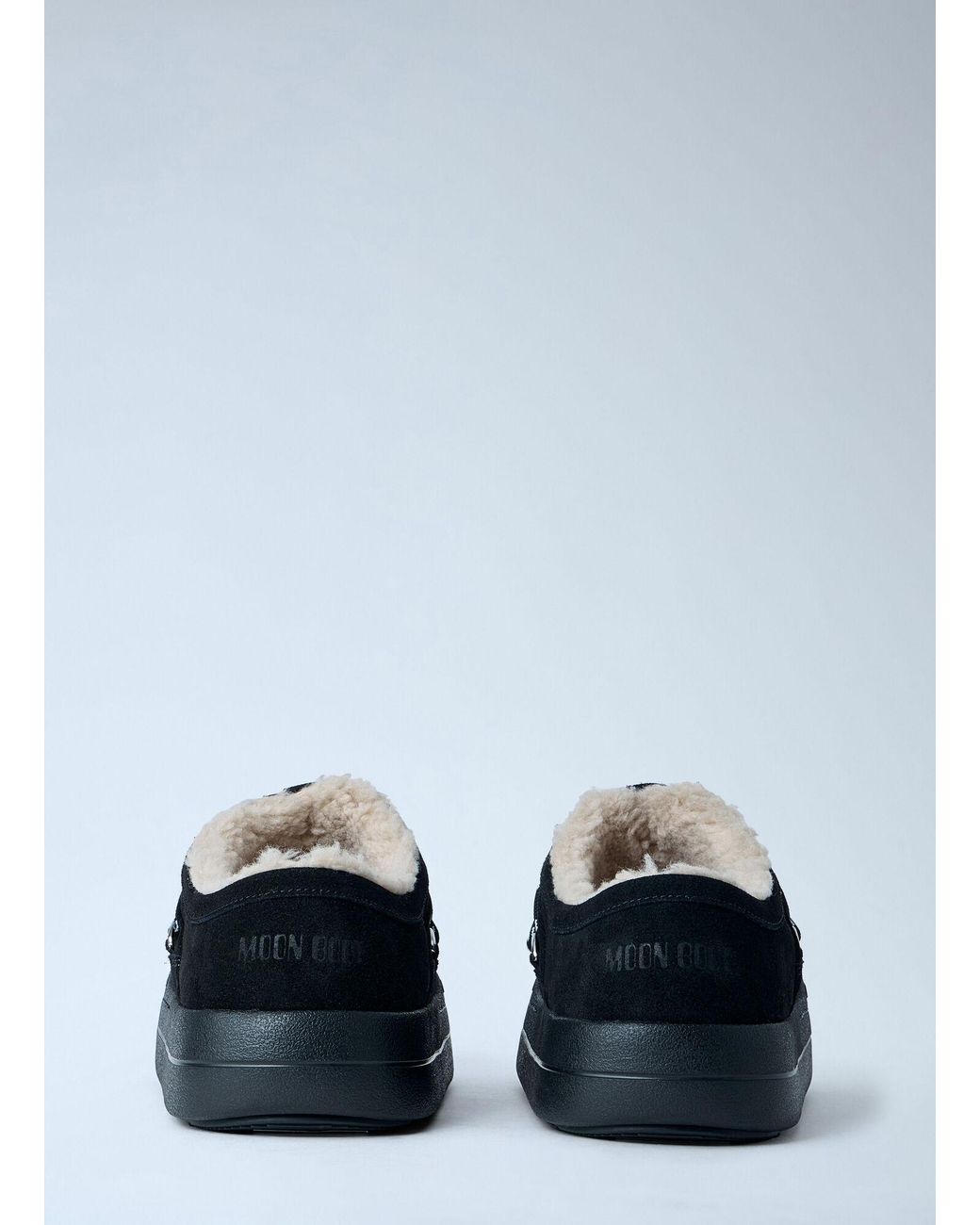 Moon Boot Black Mb Park Slipper Mules