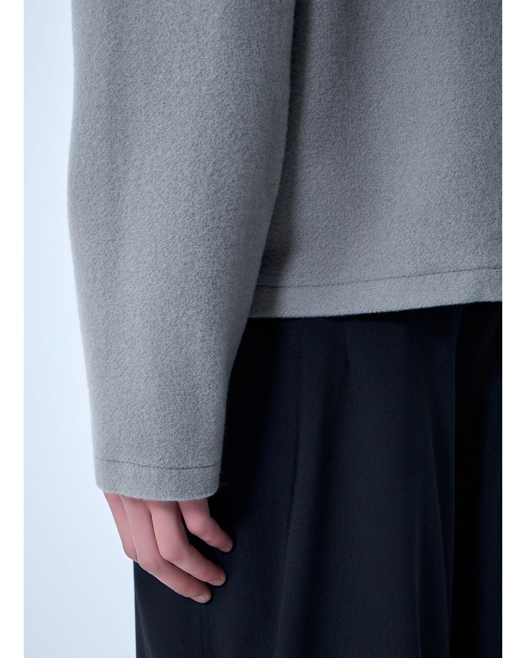 Rier Gray Full-Zip Fleece Jacket