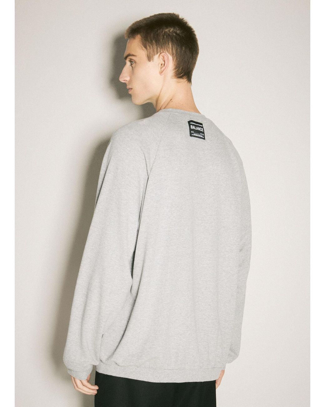 Undercover White Logo Patch Sweatshirt for men