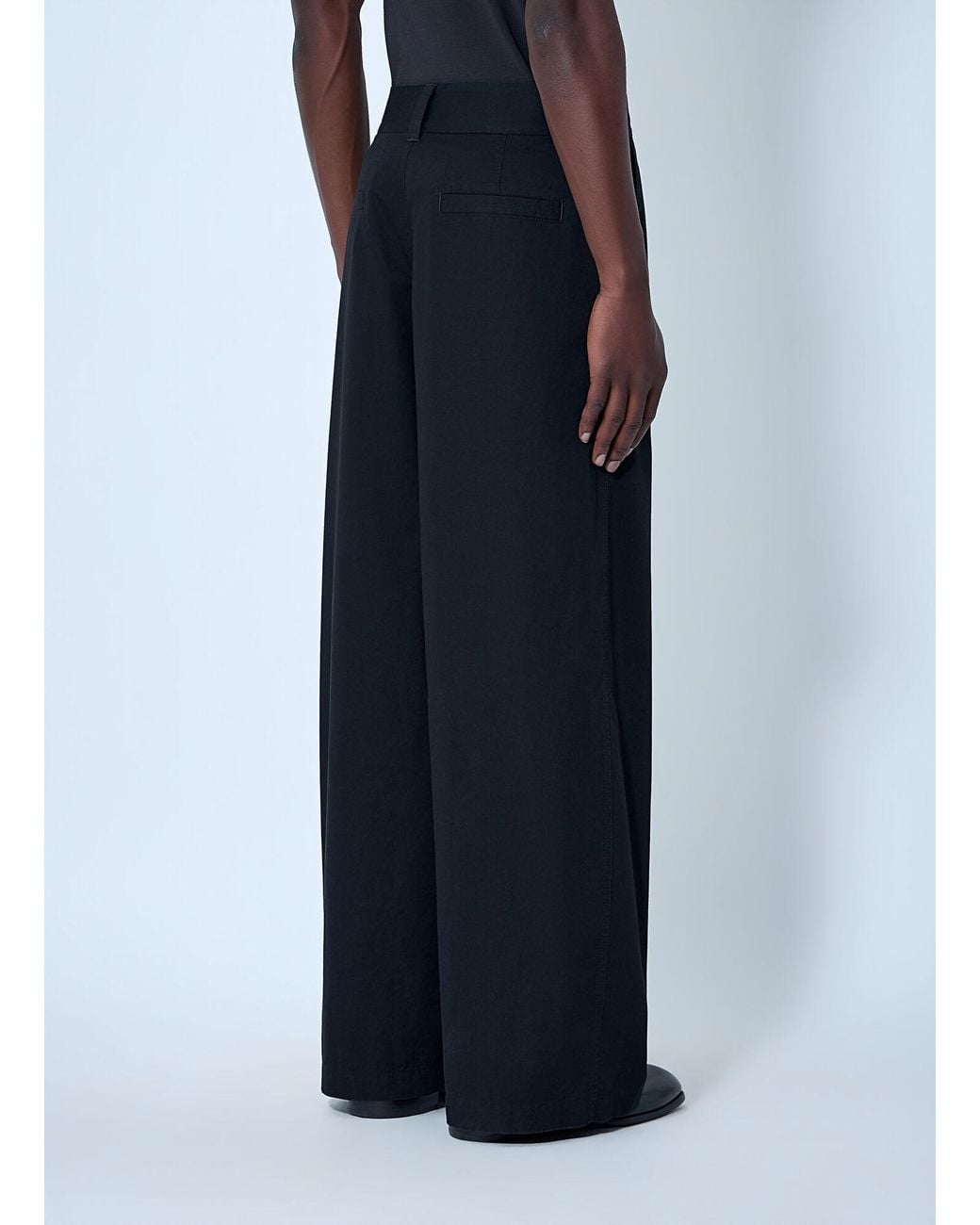 Lemaire Blue Wide-Leg Tailored Trousers for men