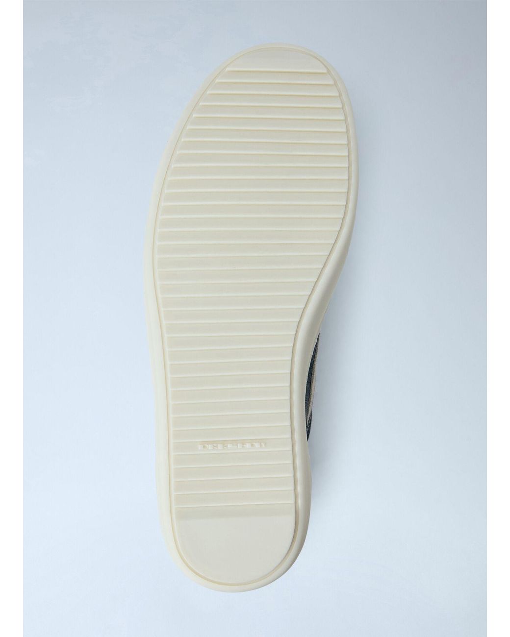 Rick Owens Blue Laceless Vintage Sneakers for men