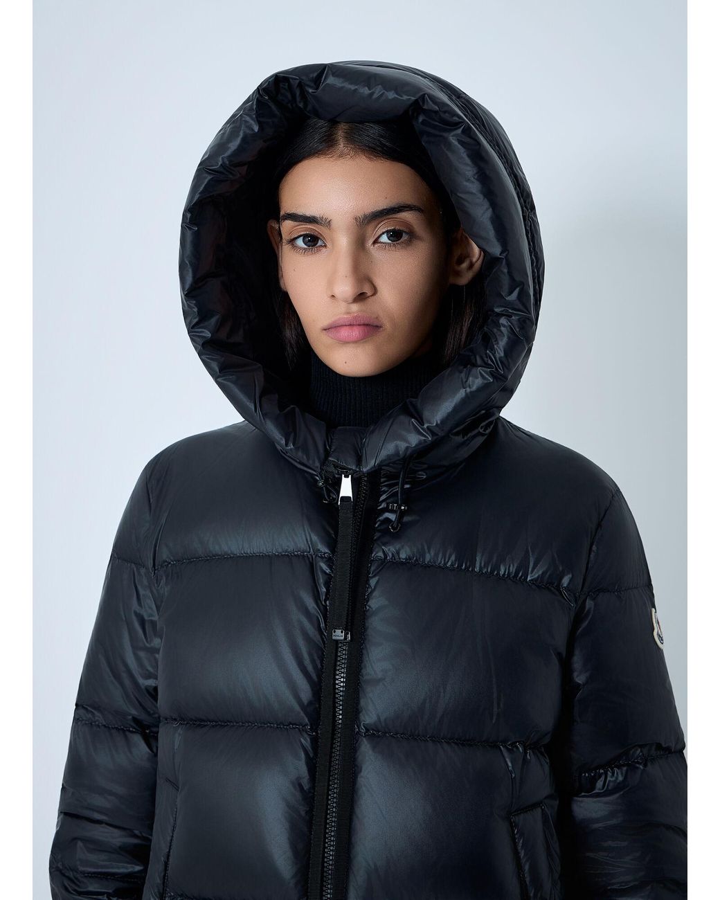 Moncler Blue Serittes Short Parka