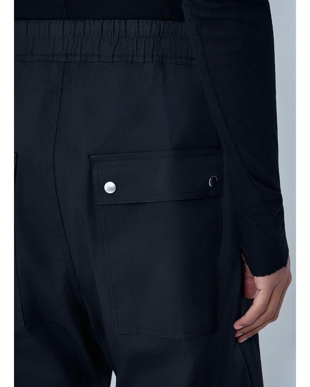 Rick Owens Blue Bela Pants for men