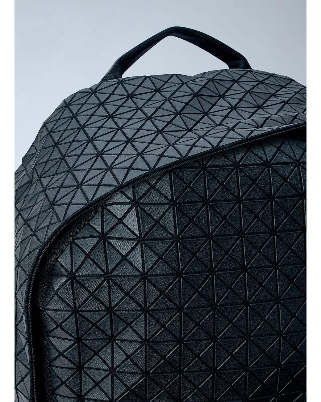 Issey Miyake Blue Daypack Geometric Backpack