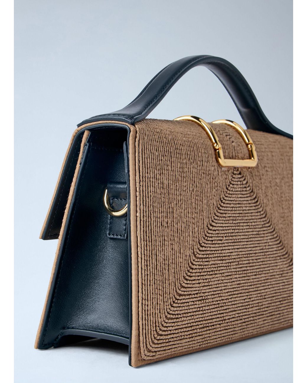 Jacquemus Blue Le Grand Bambino Handbag