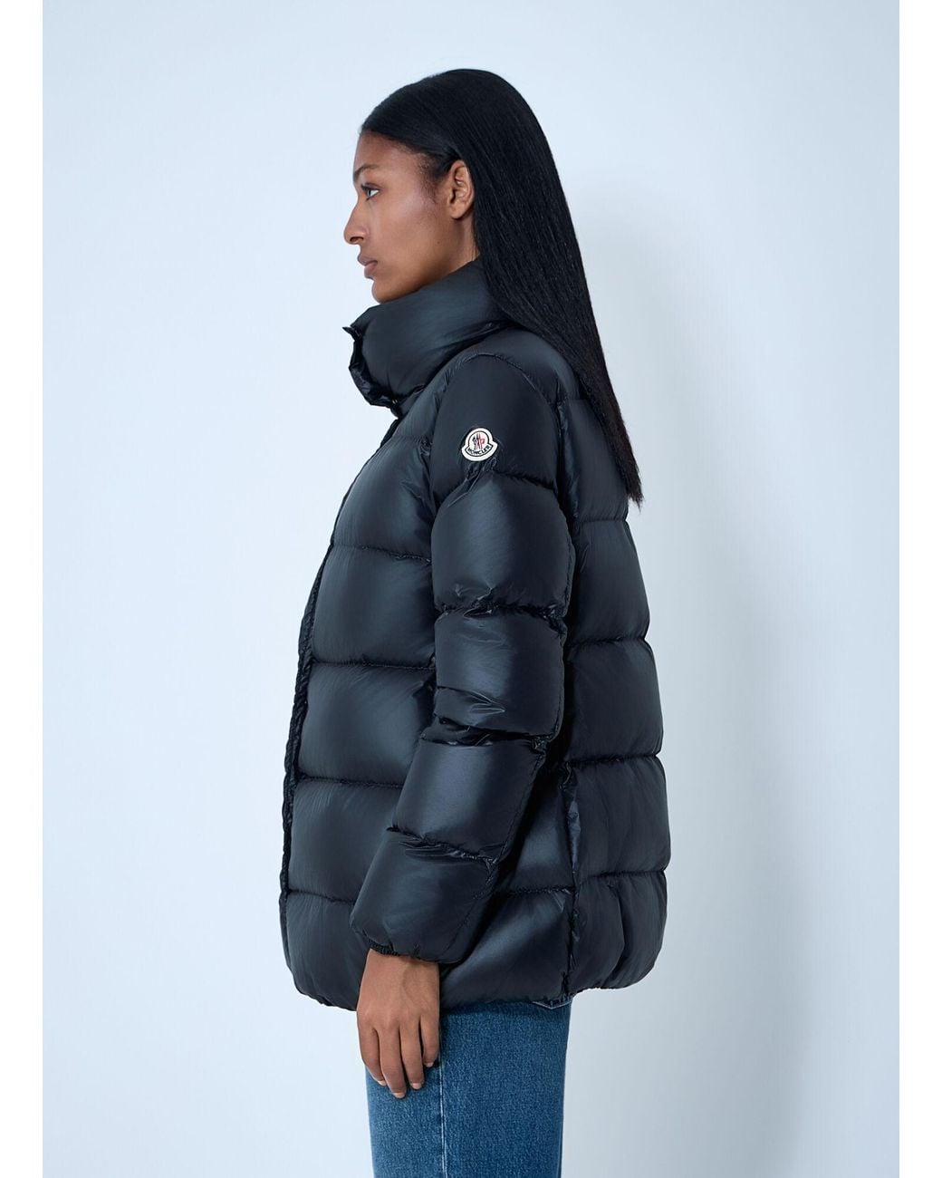Moncler Blue Cochevis Short Down Jacket