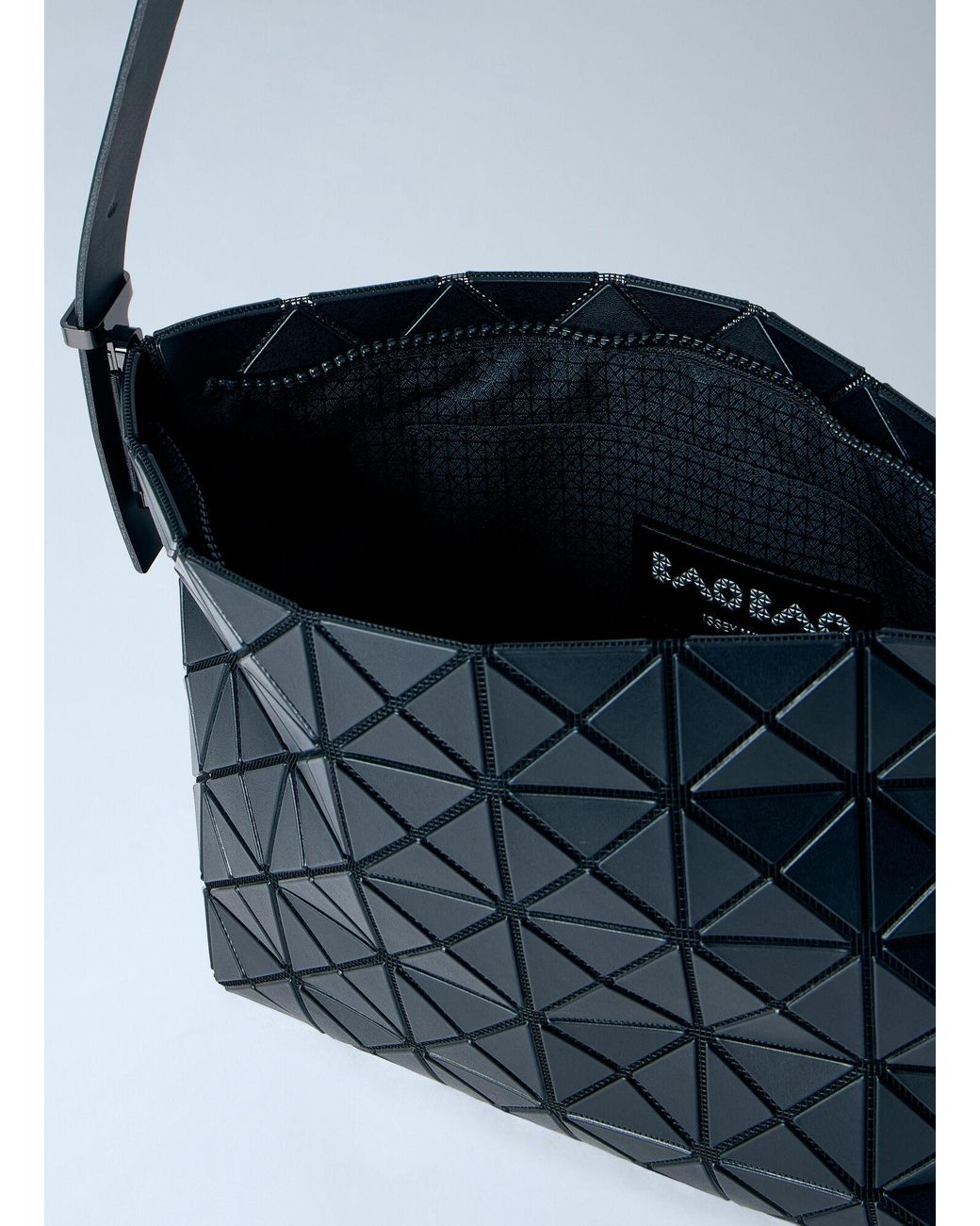 Issey Miyake Blue Musette Shoulder Bag