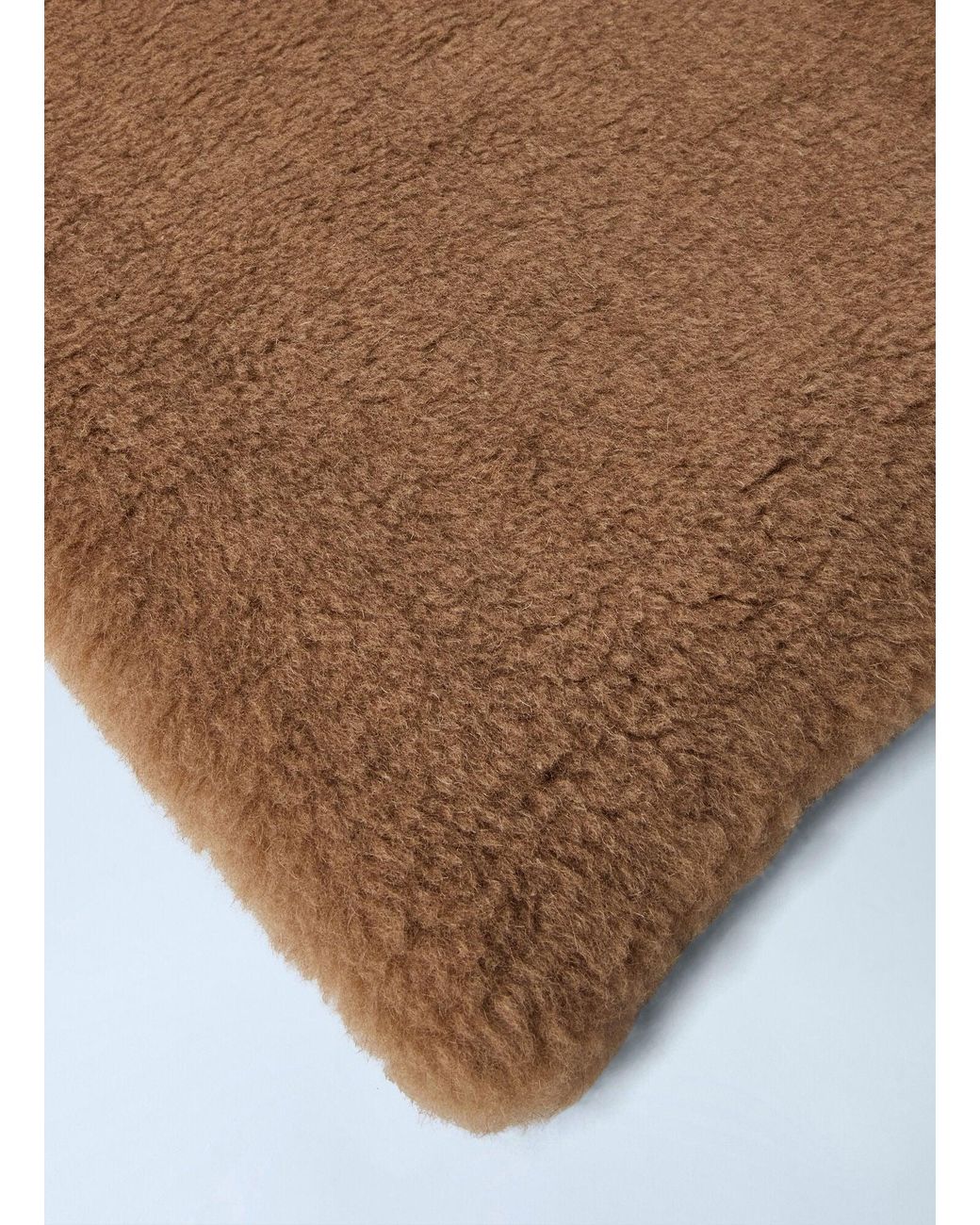 Max Mara Brown Plush Shawl