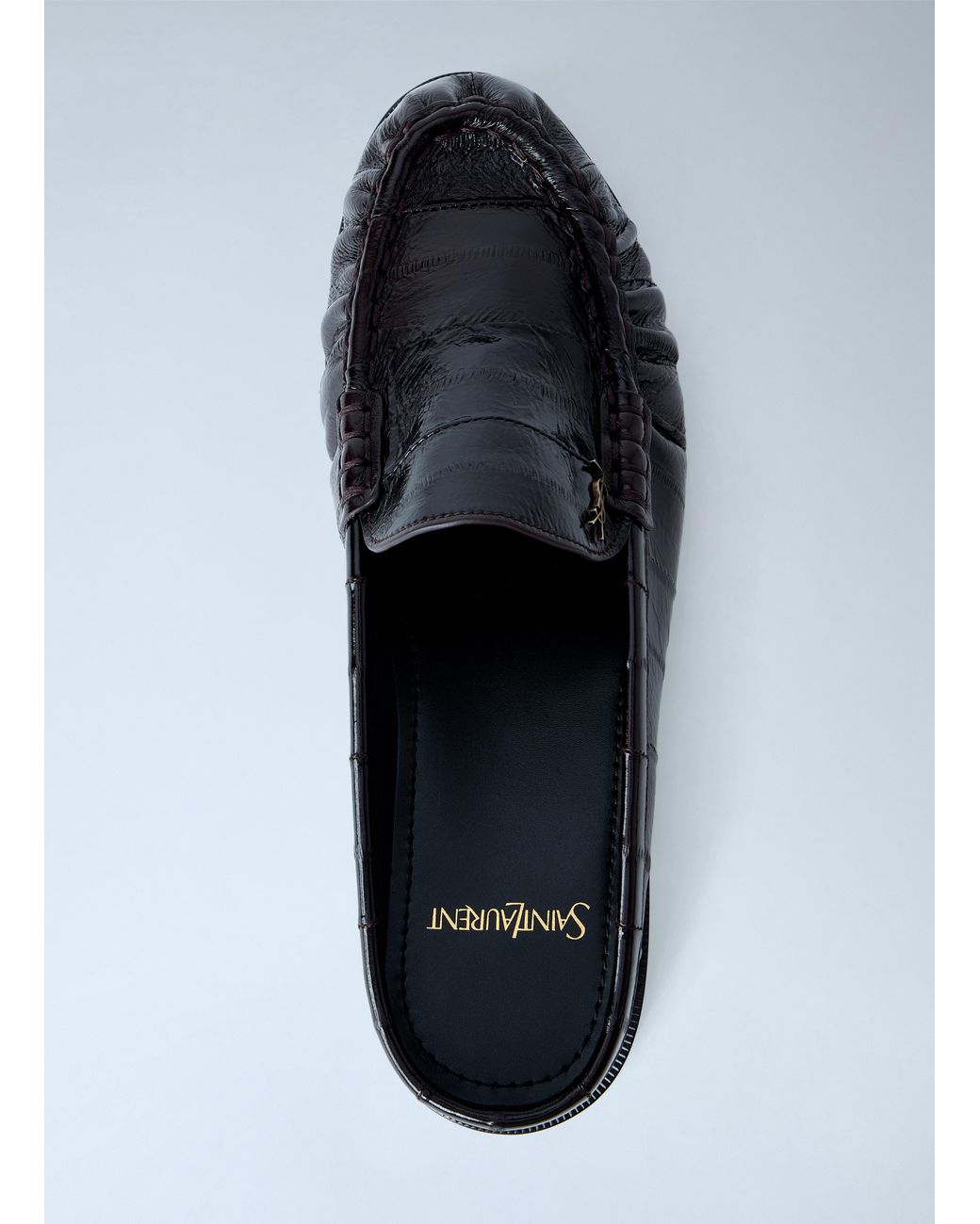 Saint Laurent Black Le Loafer Mules