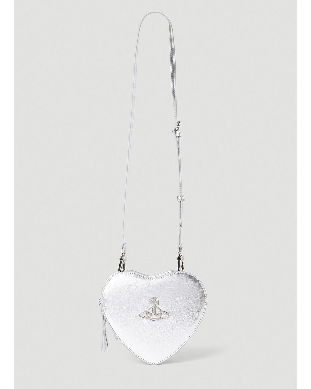 Vivienne Westwood Louise Heart Shoulder Bag in White Lyst UK