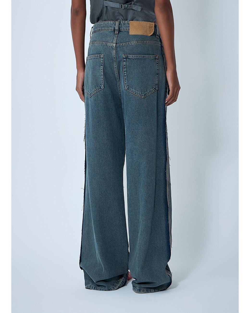 MM6 by Maison Margiela Blue Five-Pocket Jeans