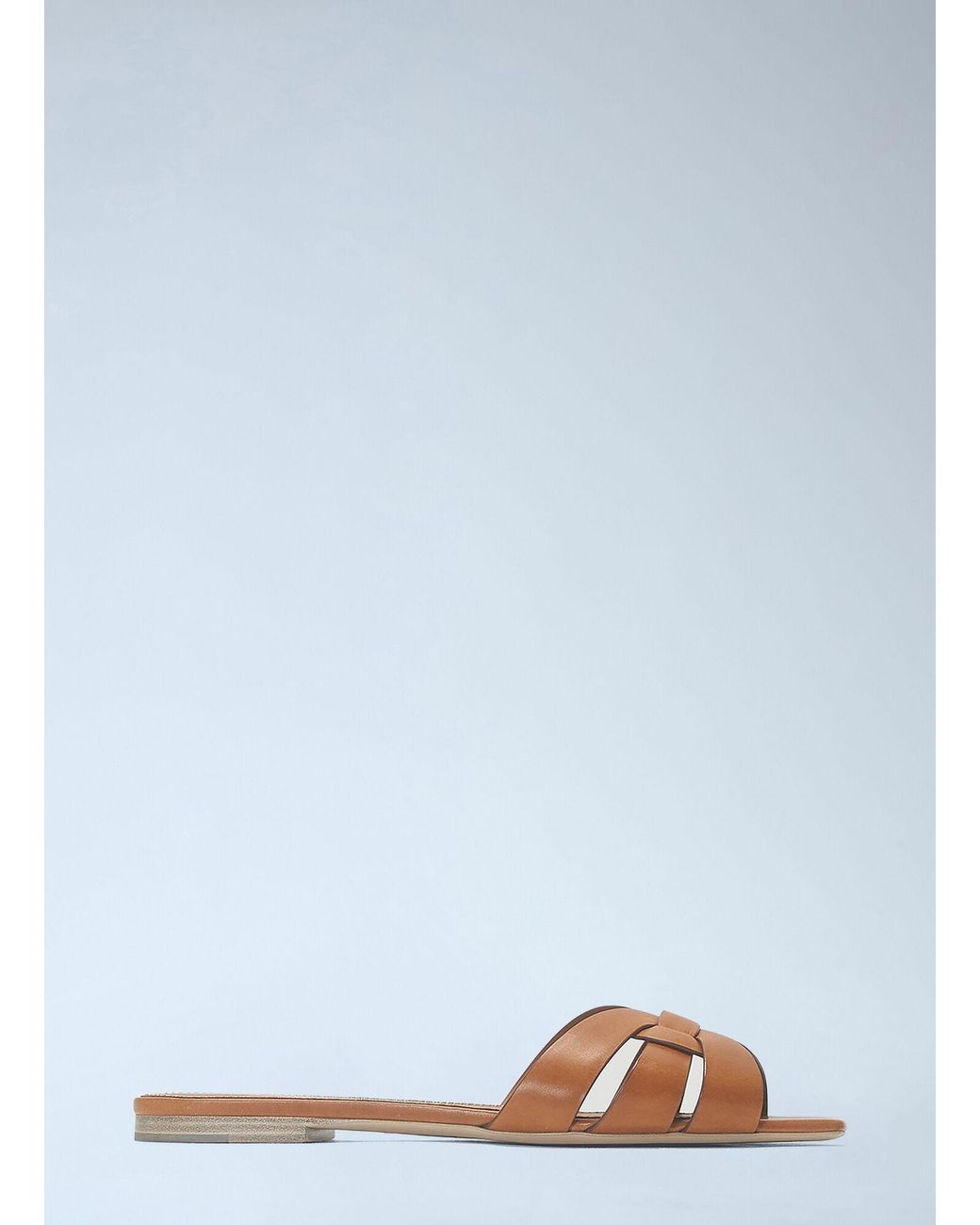 Saint Laurent Blue Tribute Sandals