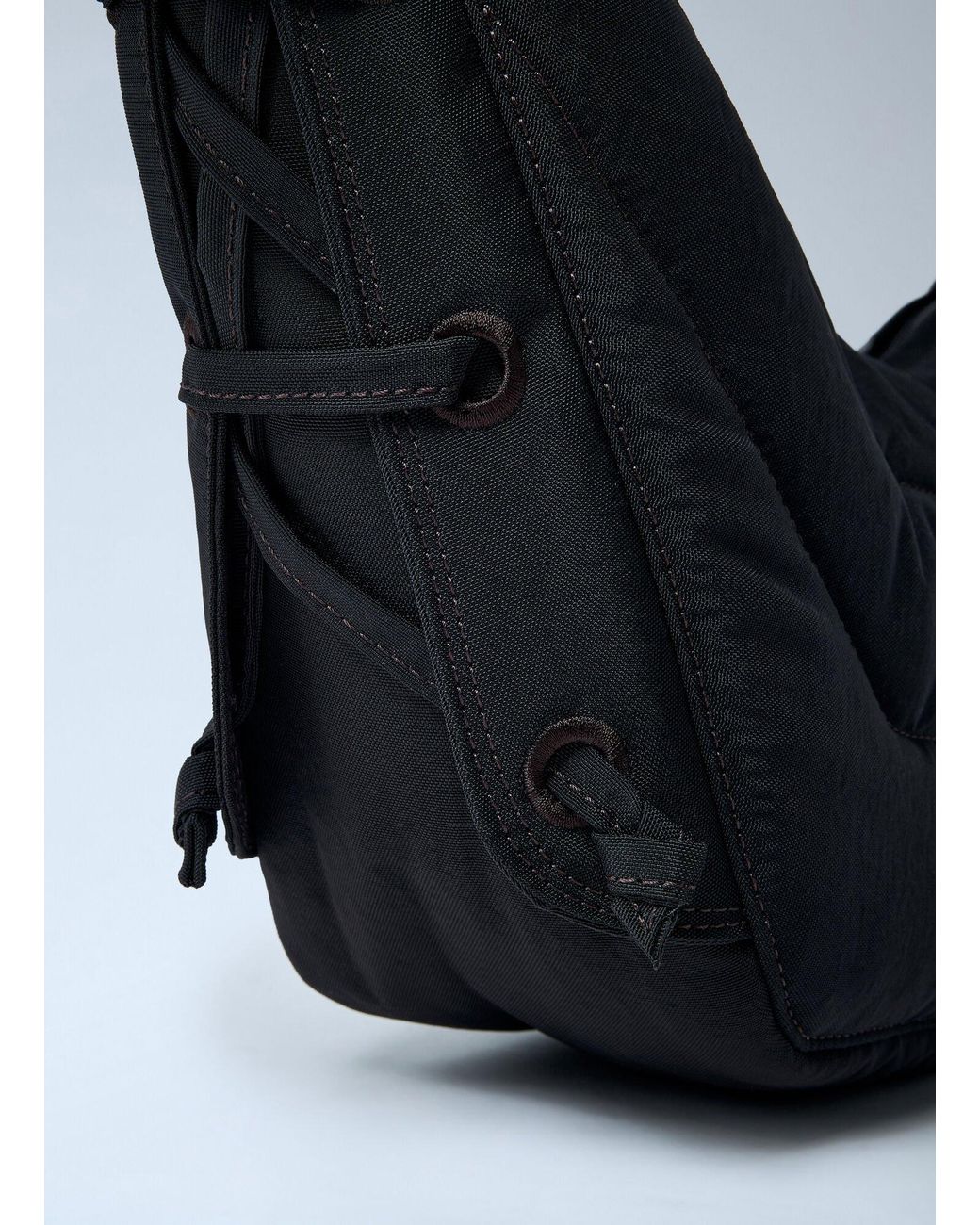 Lemaire Black Small Soft Game Shoulder Bag