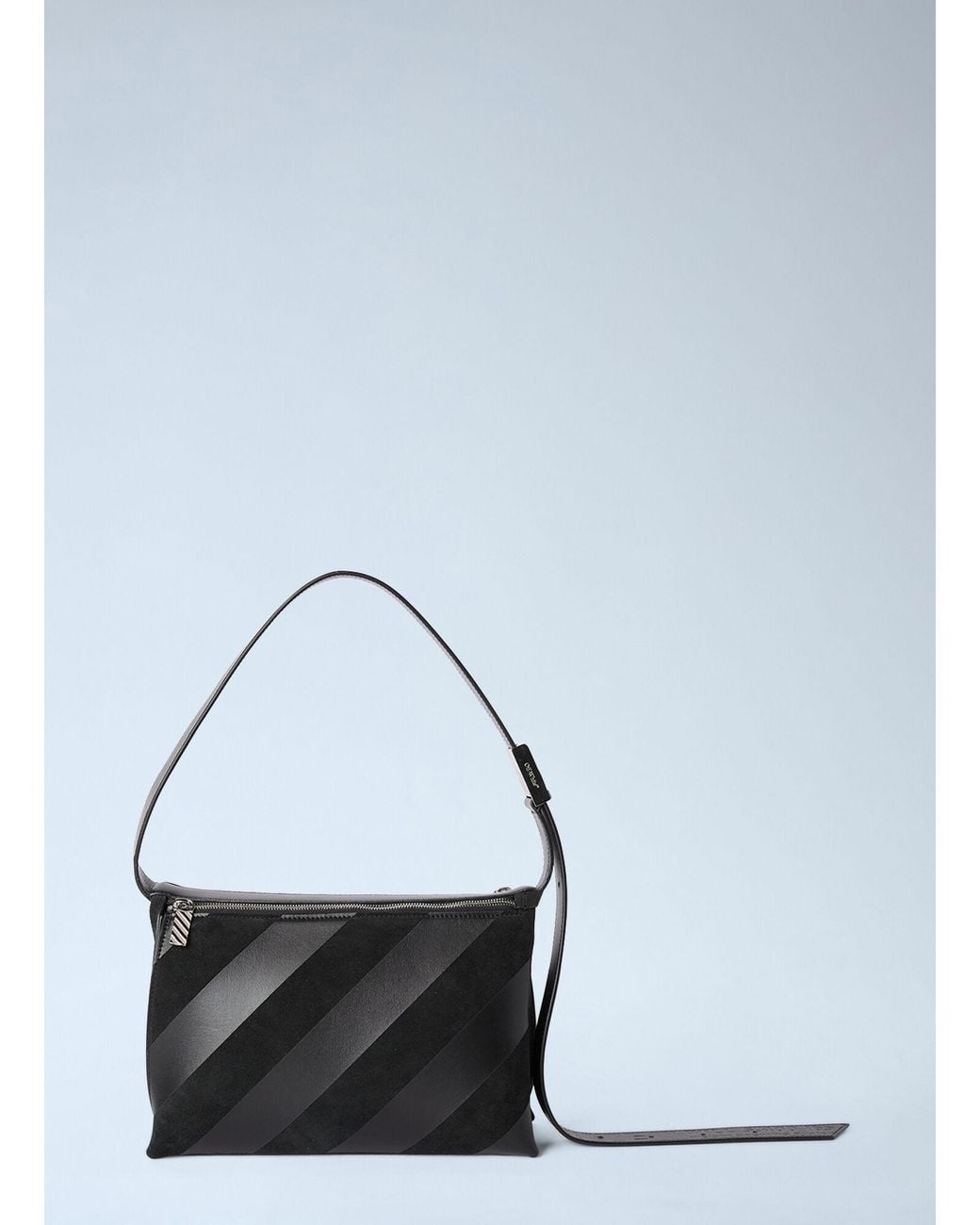 Off-White c/o Virgil Abloh Blue Sandbag 404 Diagonal Bag