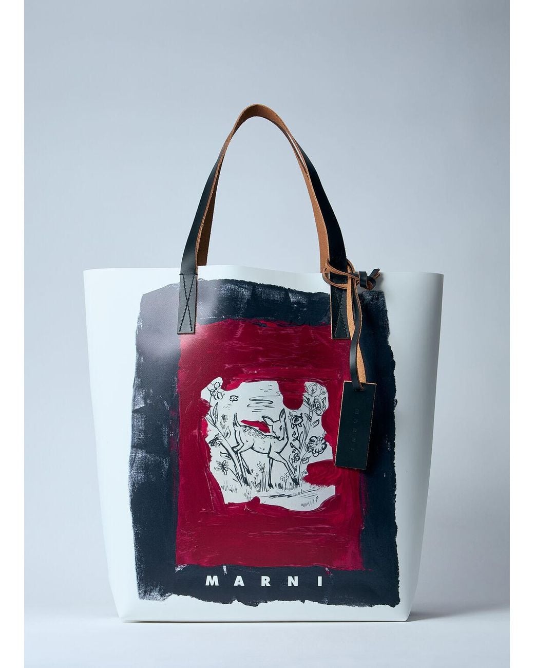 バッグ MARNI TRIBECA HORIZONTAL TOTE BAG Marni Women's' Tribeca Tote Bag in Black | LN-CC®