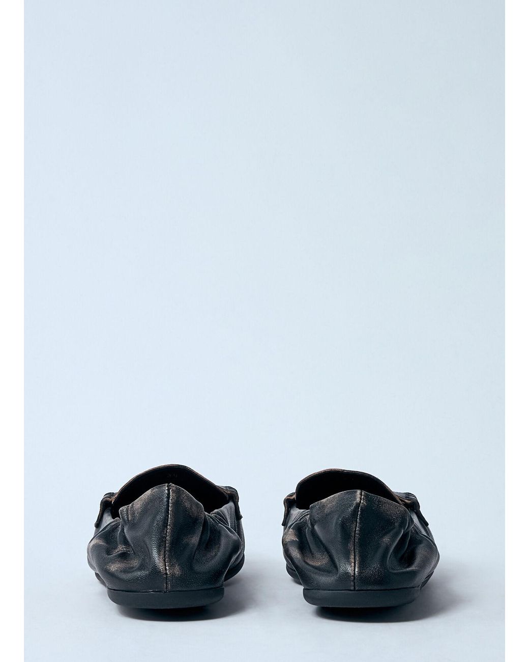 Prada Multicolor Logo Plaque Loafters