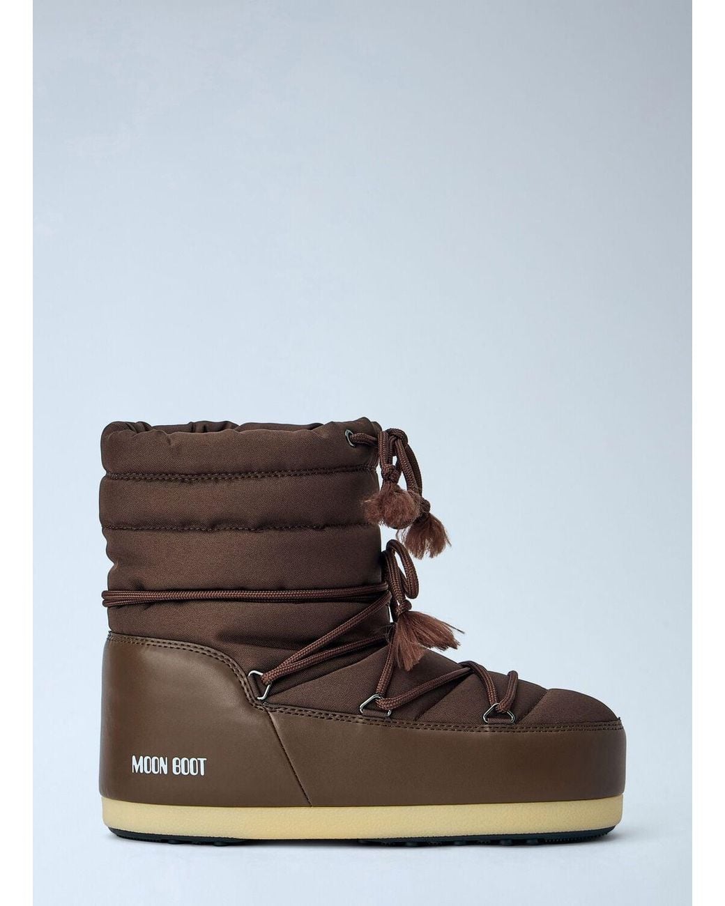 Moon Boot Brown Evx Light Nylon Boots