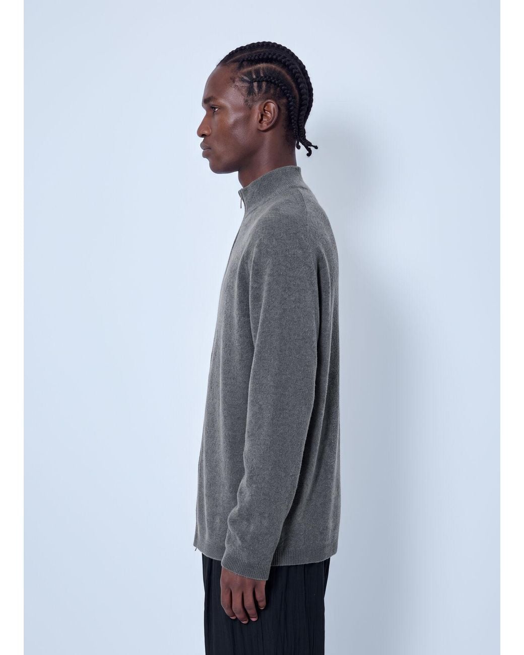 Our Legacy Blue Line Zip Cardigan for men