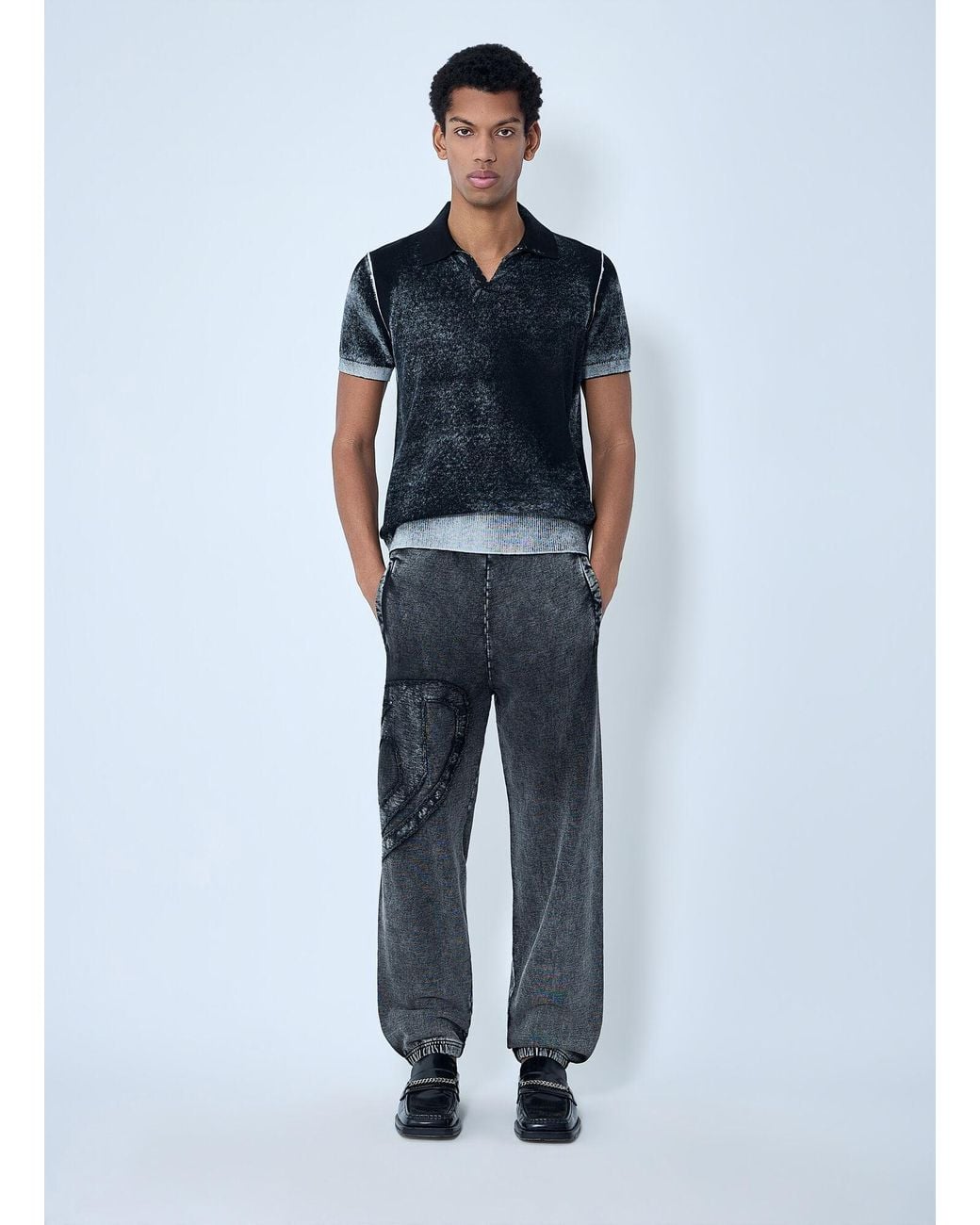 DIESEL Blue K-Lawrie Polo Shirt for men