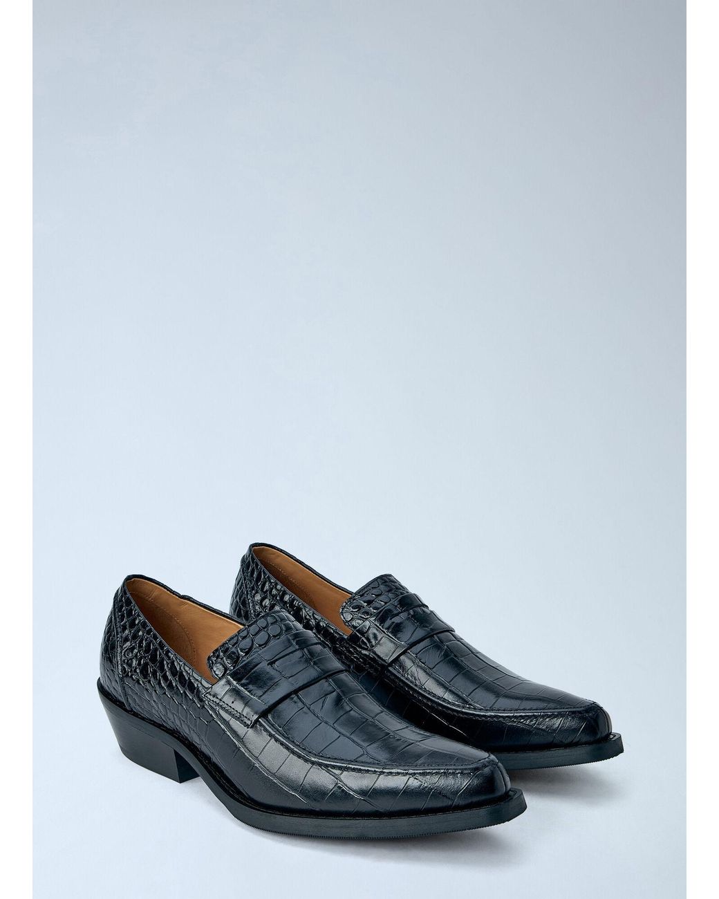 Our Legacy Blue Cypher Loafers for men