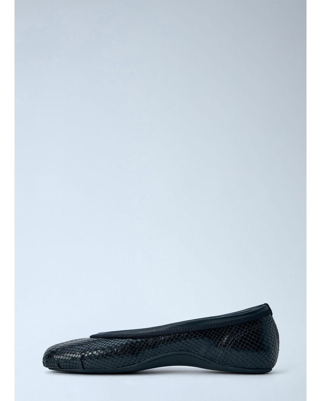 Dries Van Noten Black Mesh Ballet Flats