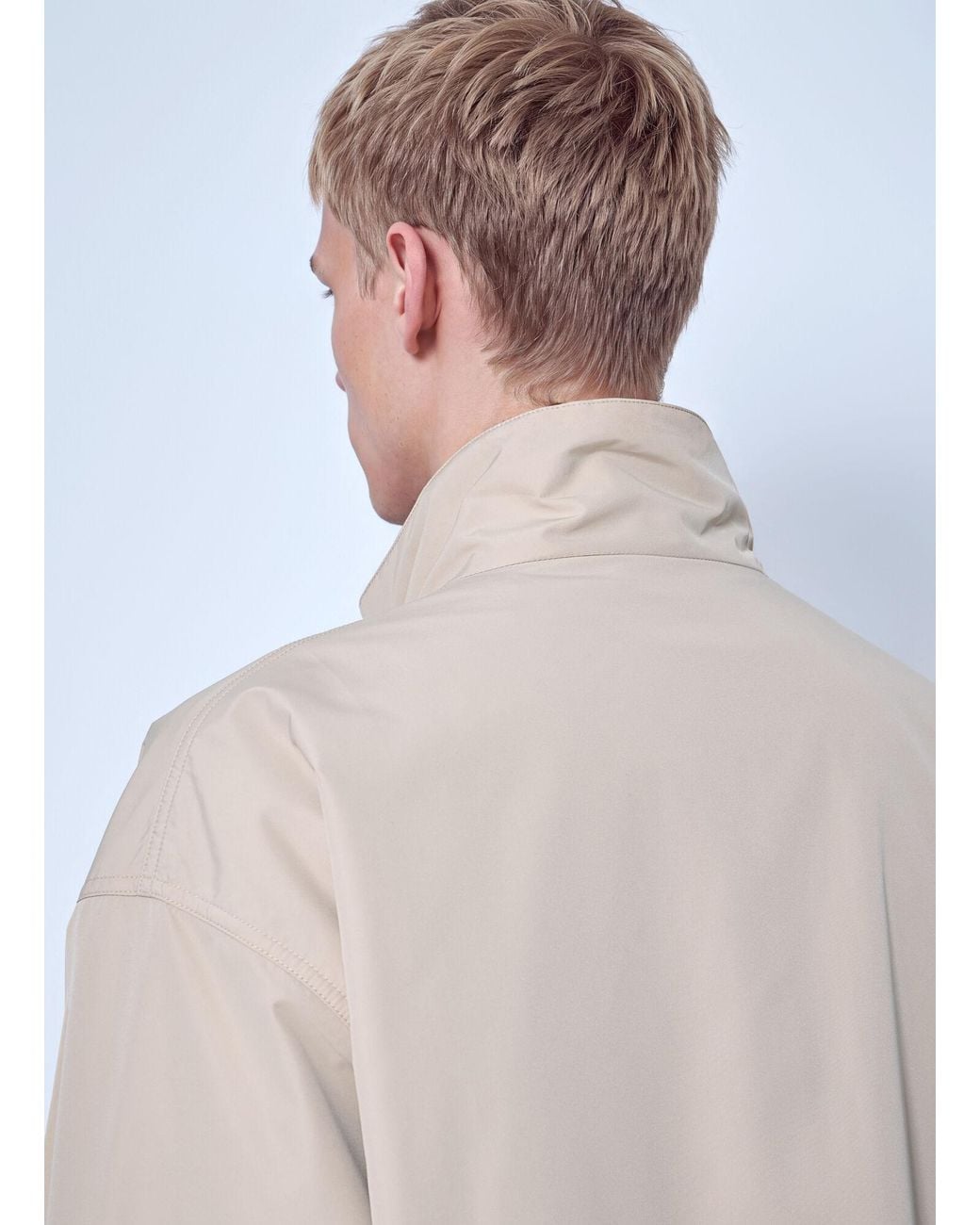 Acne Blue Reversible Zip-Up Jacket for men