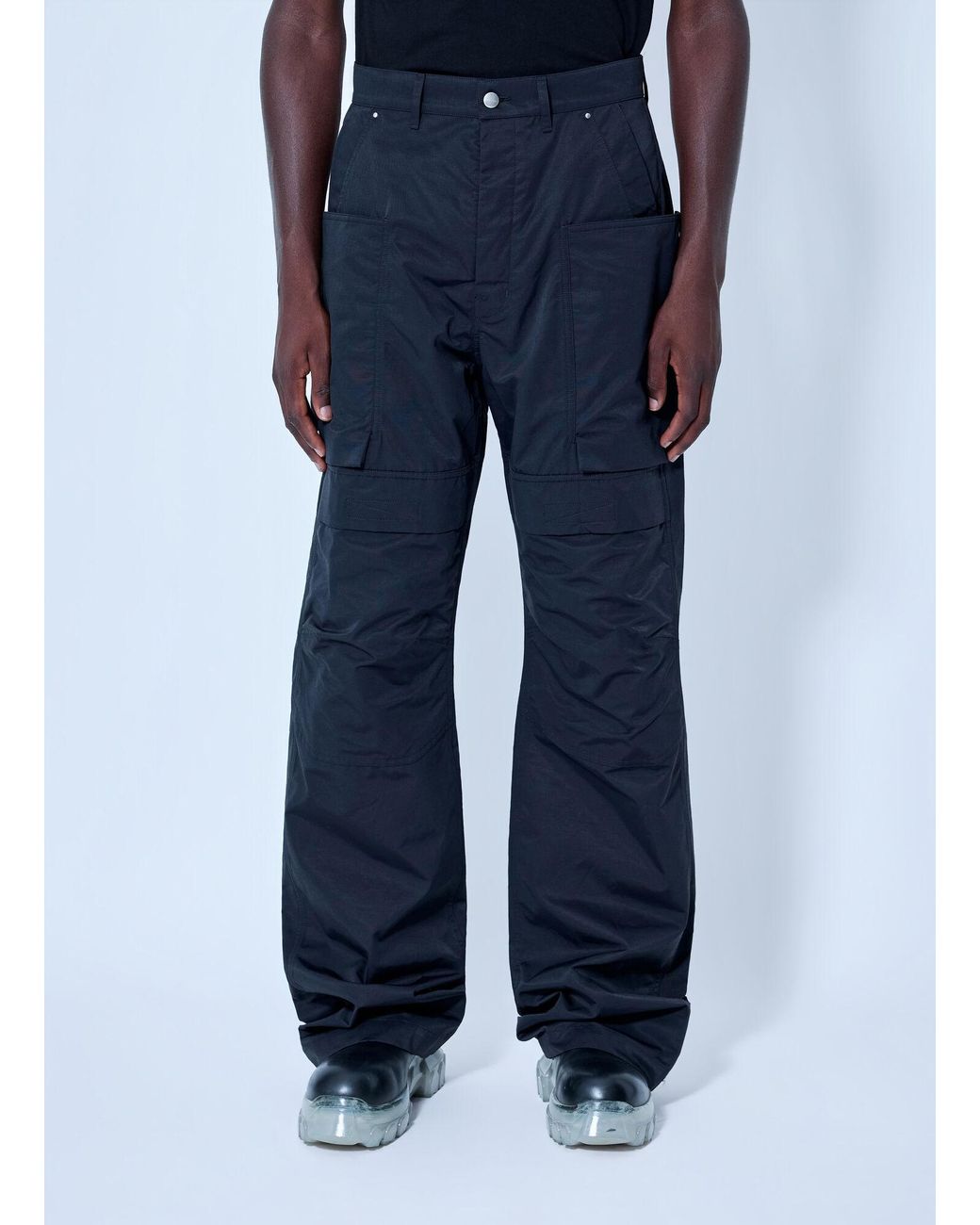 Rick Owens Blue Stefan Cargo Pants for men