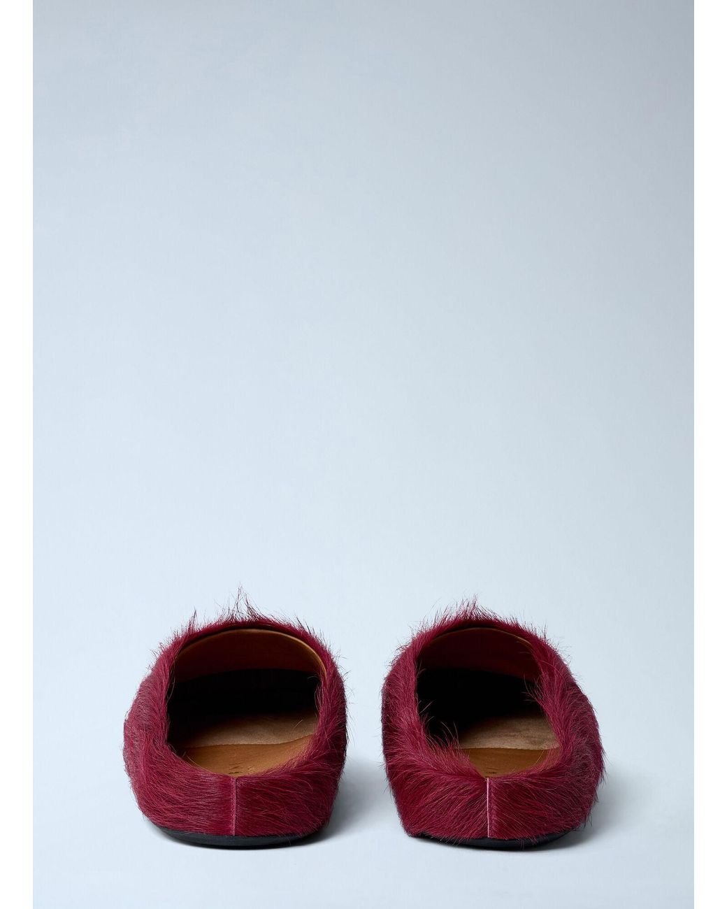 Marni Red Fussbett Mules for men