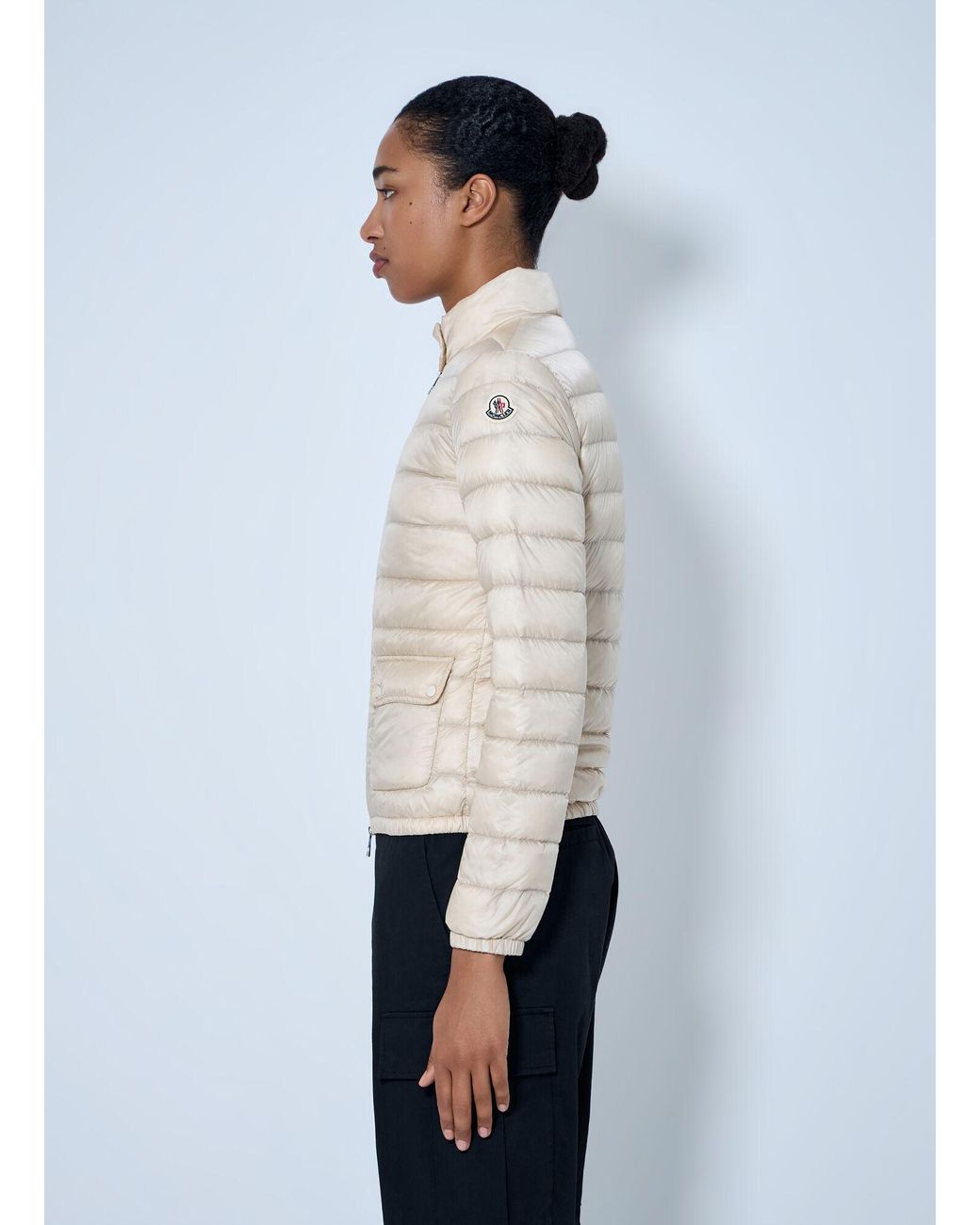 Moncler Blue Lans Down Jacket