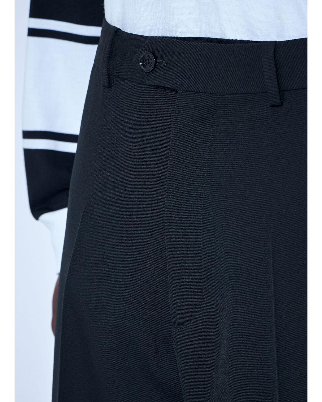 Balenciaga Blue Large Tailored Pants for men