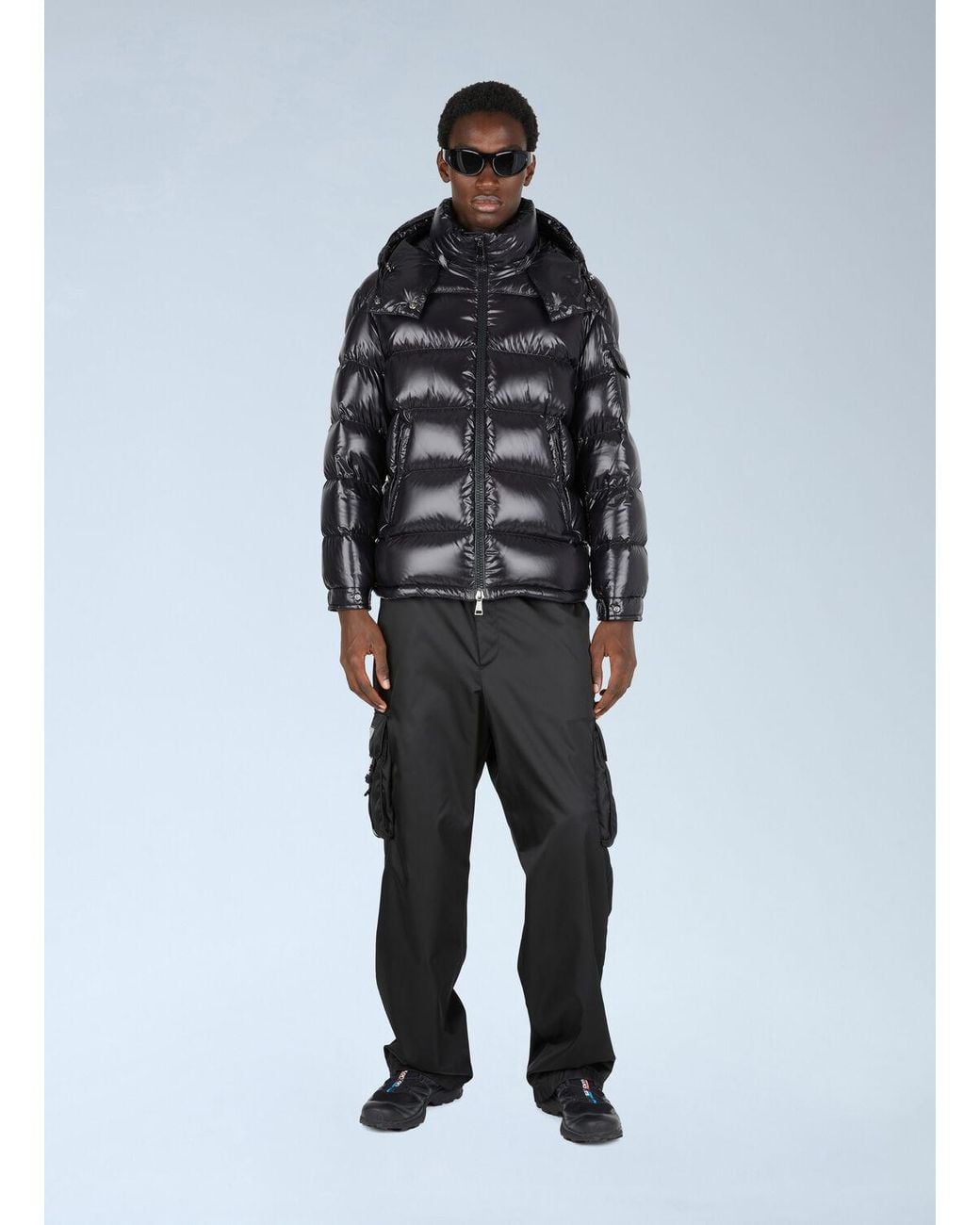 Moncler Black Marie Short Down Jacket