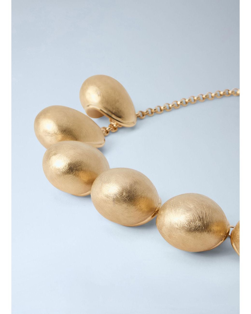 Jacquemus Blue Le Collier Raisin Necklace