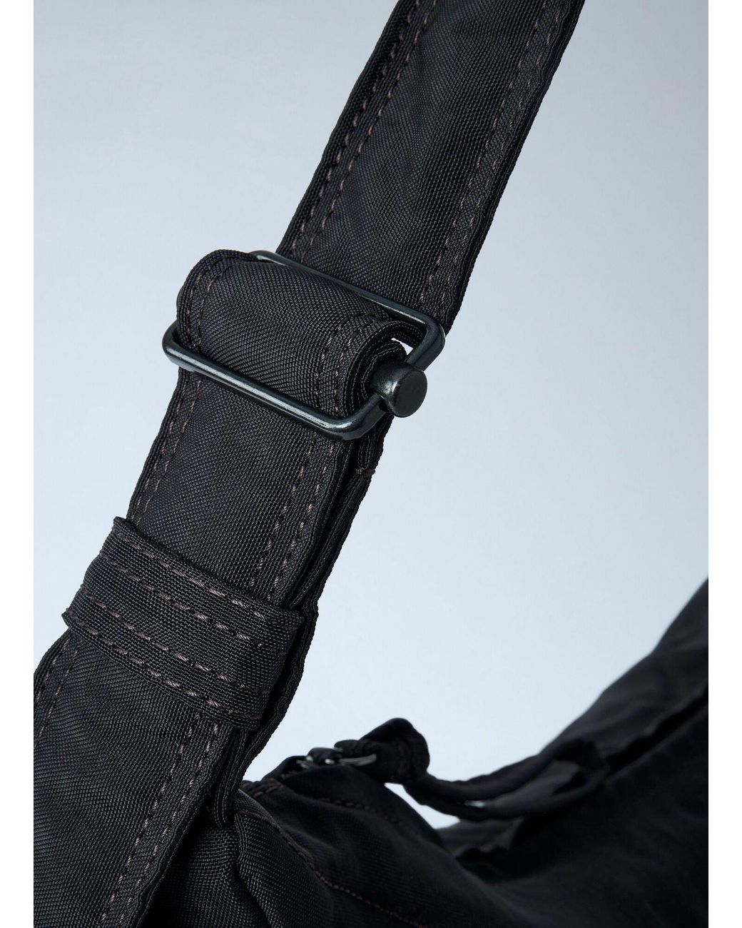 Lemaire Black Small Soft Game Shoulder Bag