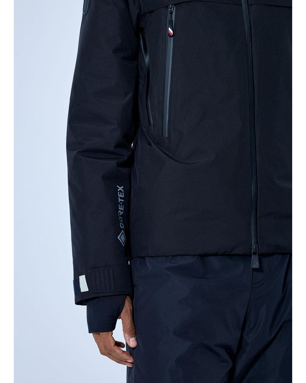 Moncler Blue Balmhorn Hooded Gore-Tex Insulated Ski Jacket for men