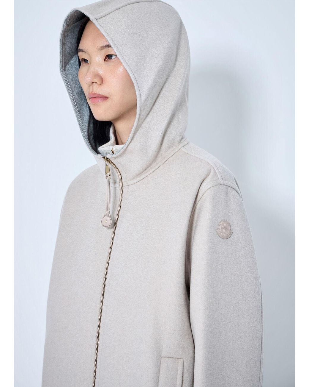 Moncler White Hemiptere 3-In-1 Hooded Jacket