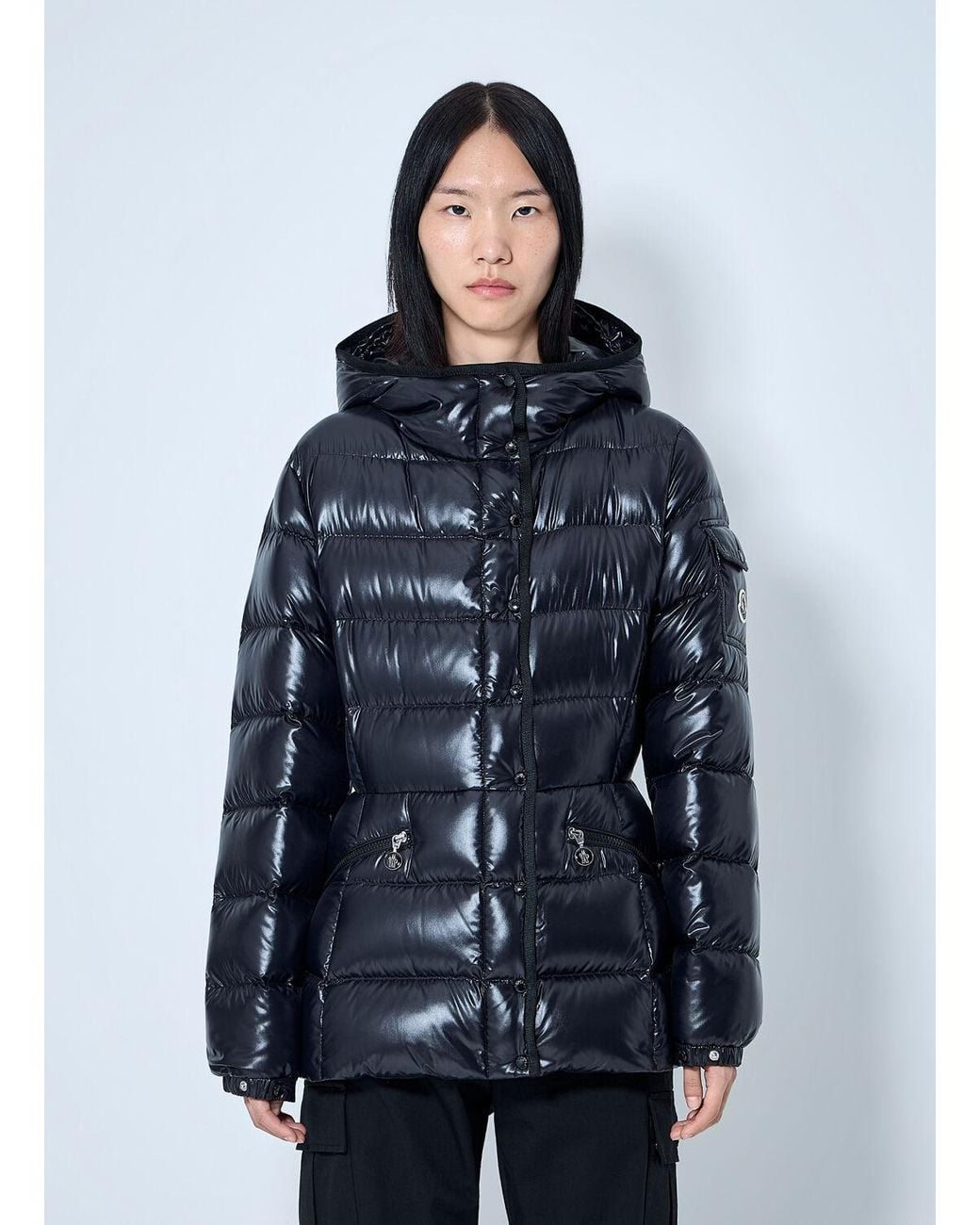Moncler Blue Barante Down Jacket