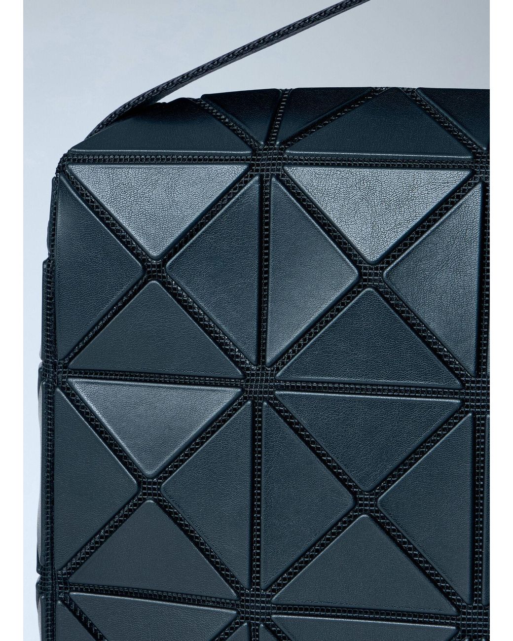 Issey Miyake Blue Cuboid Shoulder Bag