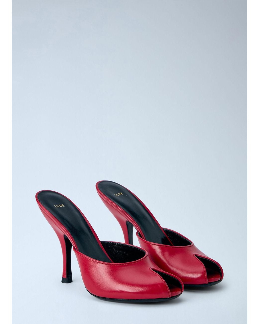 Jude Red Date Mules