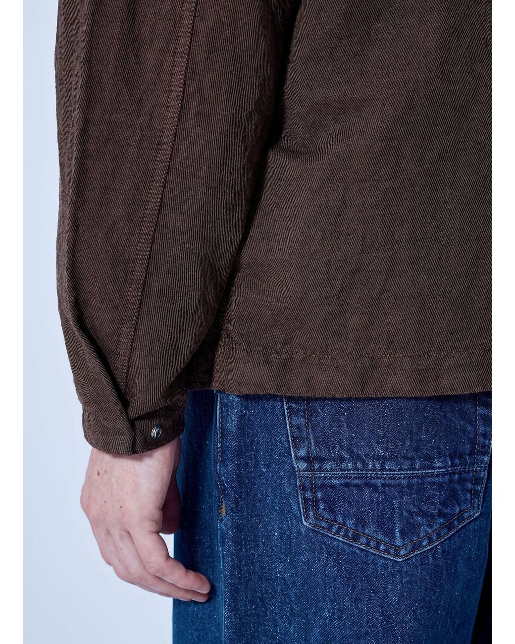 Stone Island Brown Hooded Zip Jacket for men